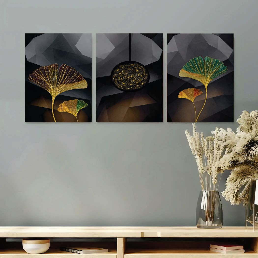 Set of 3 Premium 8x11 Photo Tiles – Modern Wall Art Decor for Home.