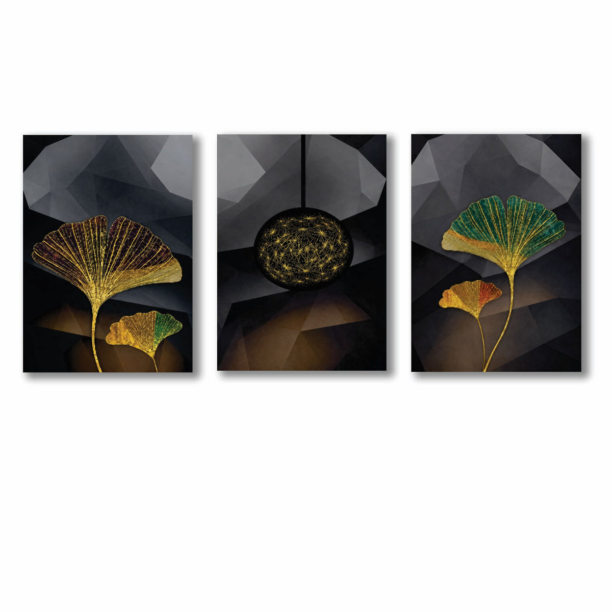 Set of 3 Premium 8x11 Photo Tiles – Modern Wall Art Decor for Home.